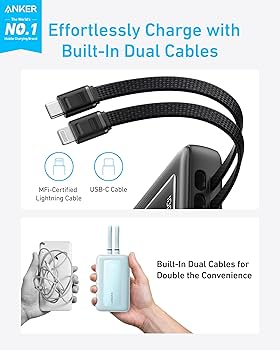 【アップルくん】AnkerPowerBank20000mAh×2個 Amazon | Anker Power Bank (20000mAh, 15W, 2-Port) 大容量
